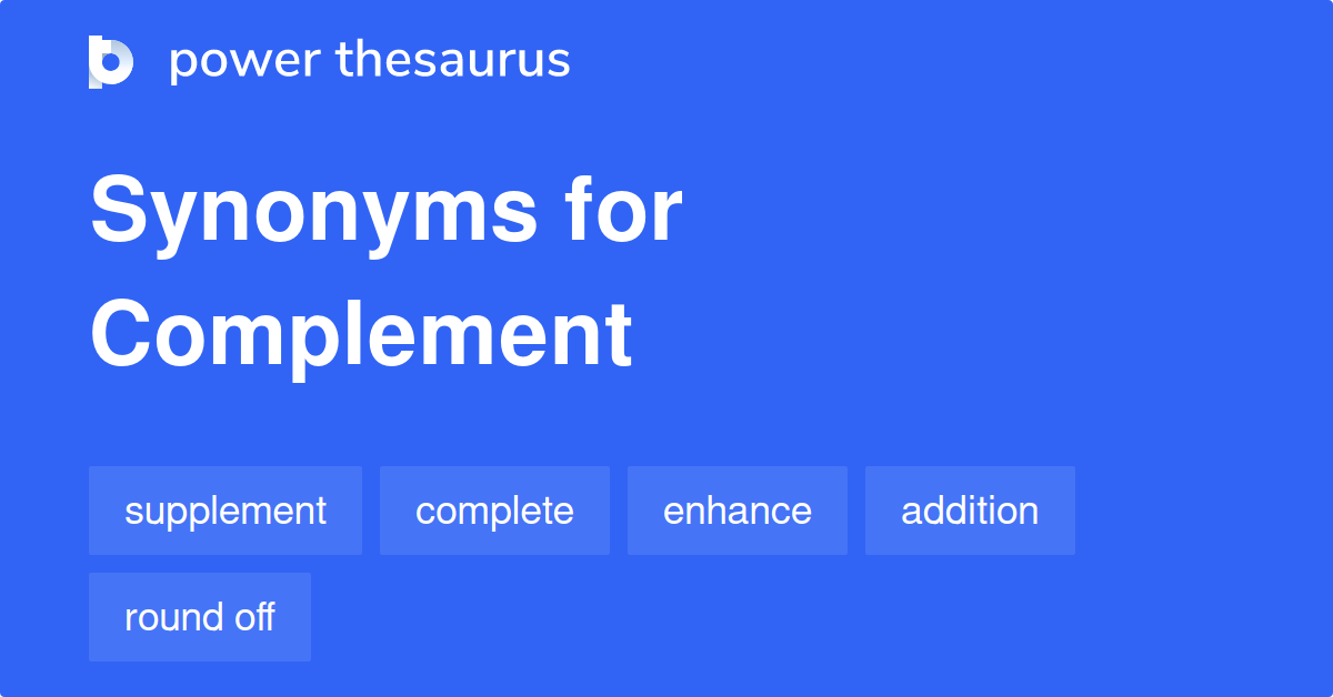 complement synonyms