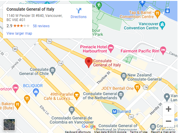 consulate general of italy vancouver