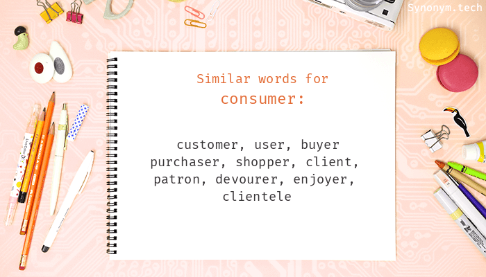 consumer thesaurus