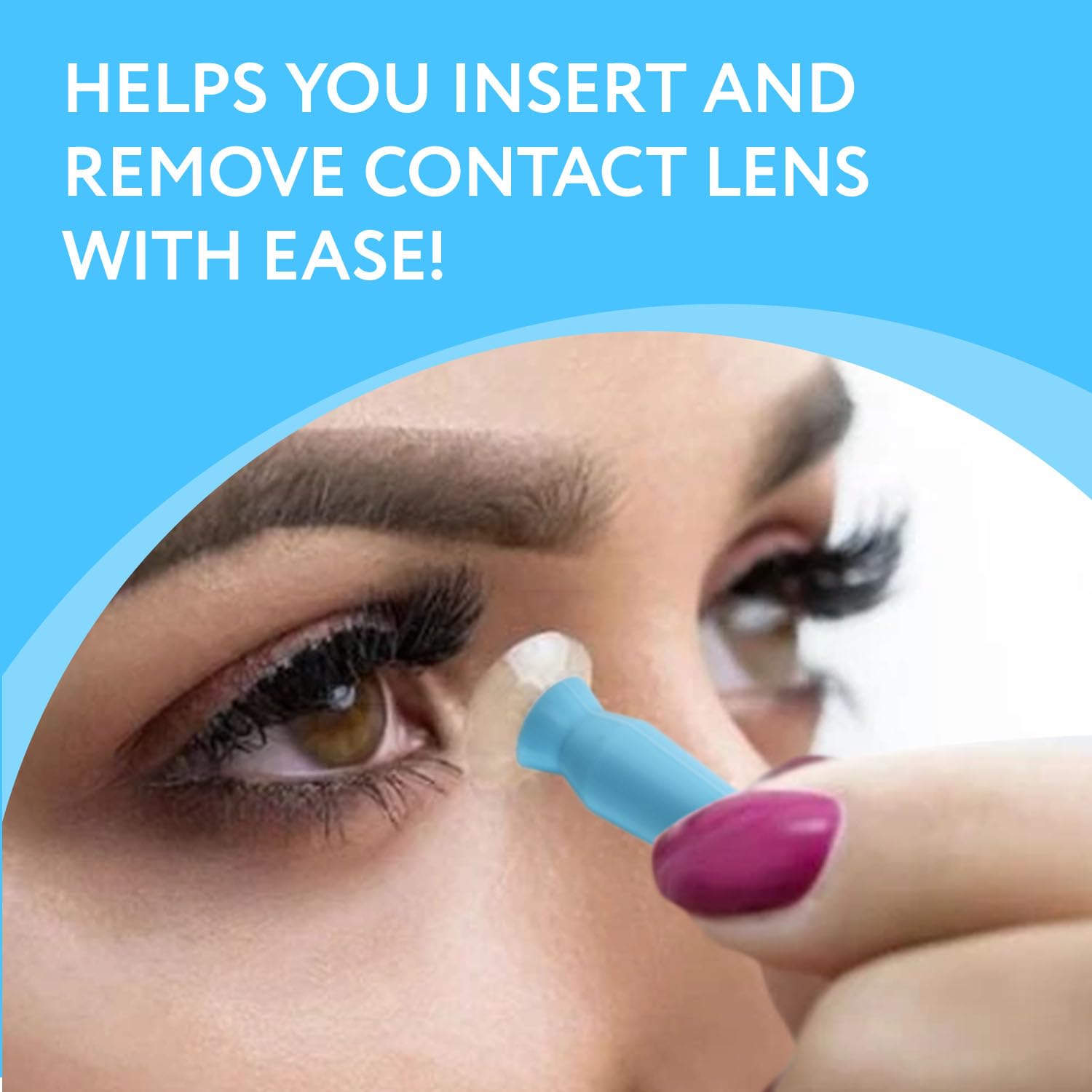 contact lens remover tool