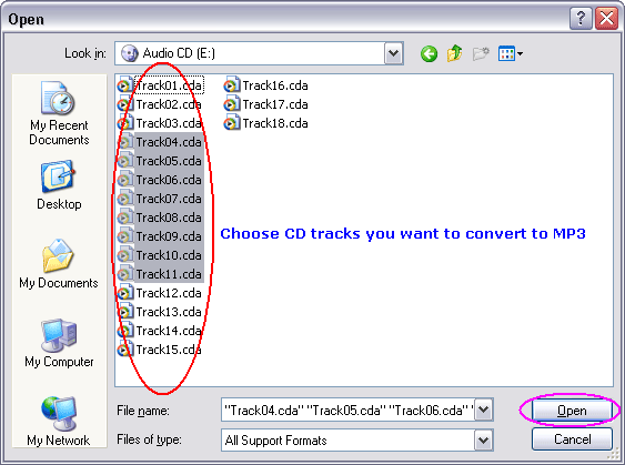 convert cda to mp3 online