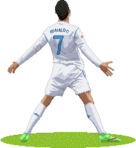 cr7 pixel art