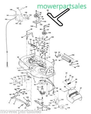 craftsman lt2000 parts