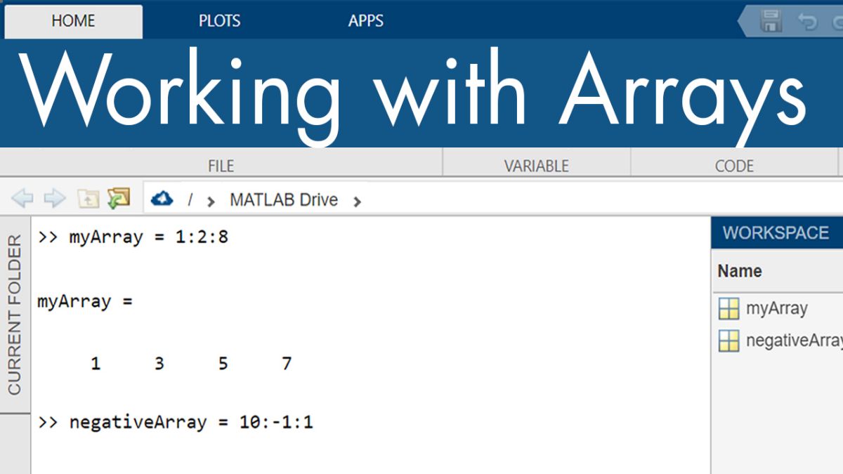 creating matrix matlab