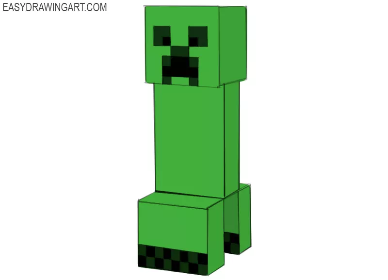 creeper drawing