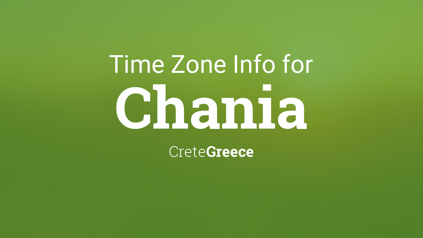 crete greece time zone