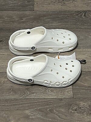 crocs baya white