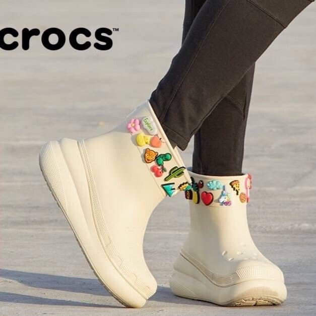 crocs classic rain boot