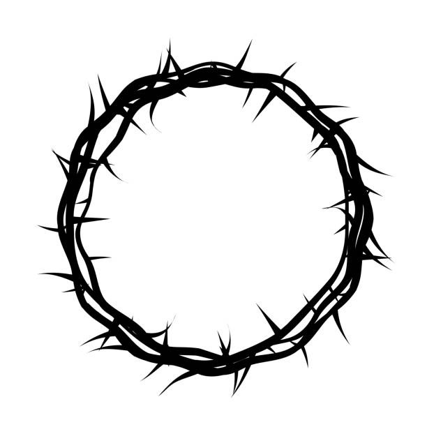 crown of thorns vector