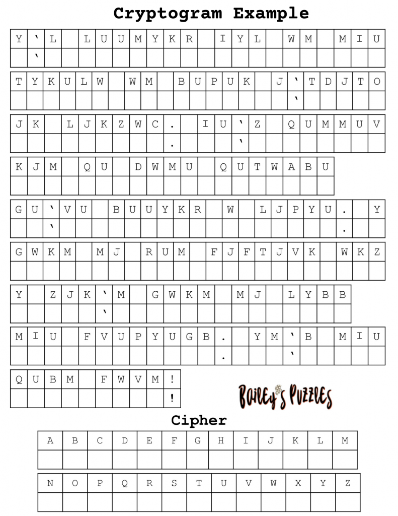 cryptogram solving device