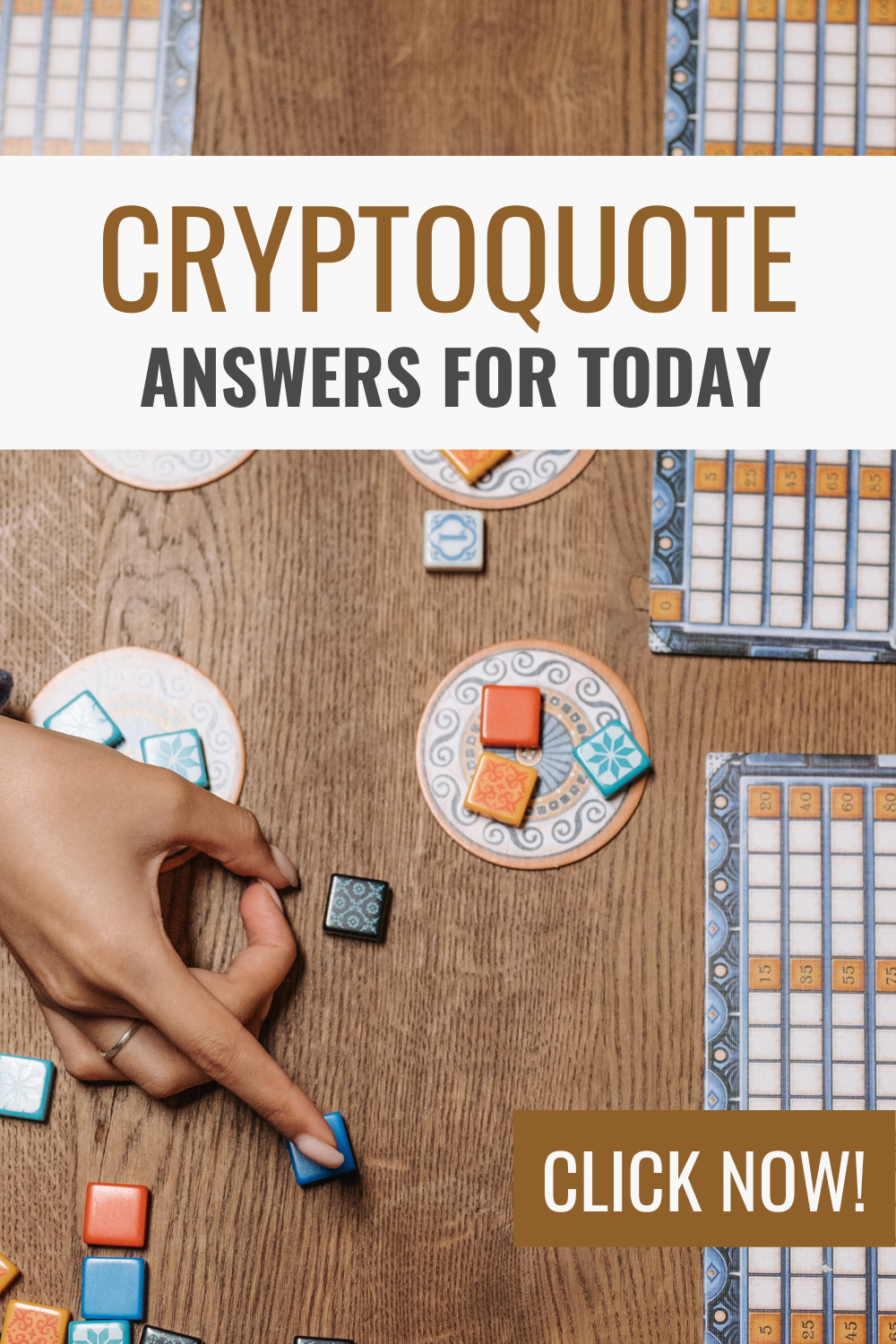 cryptoquote today answer