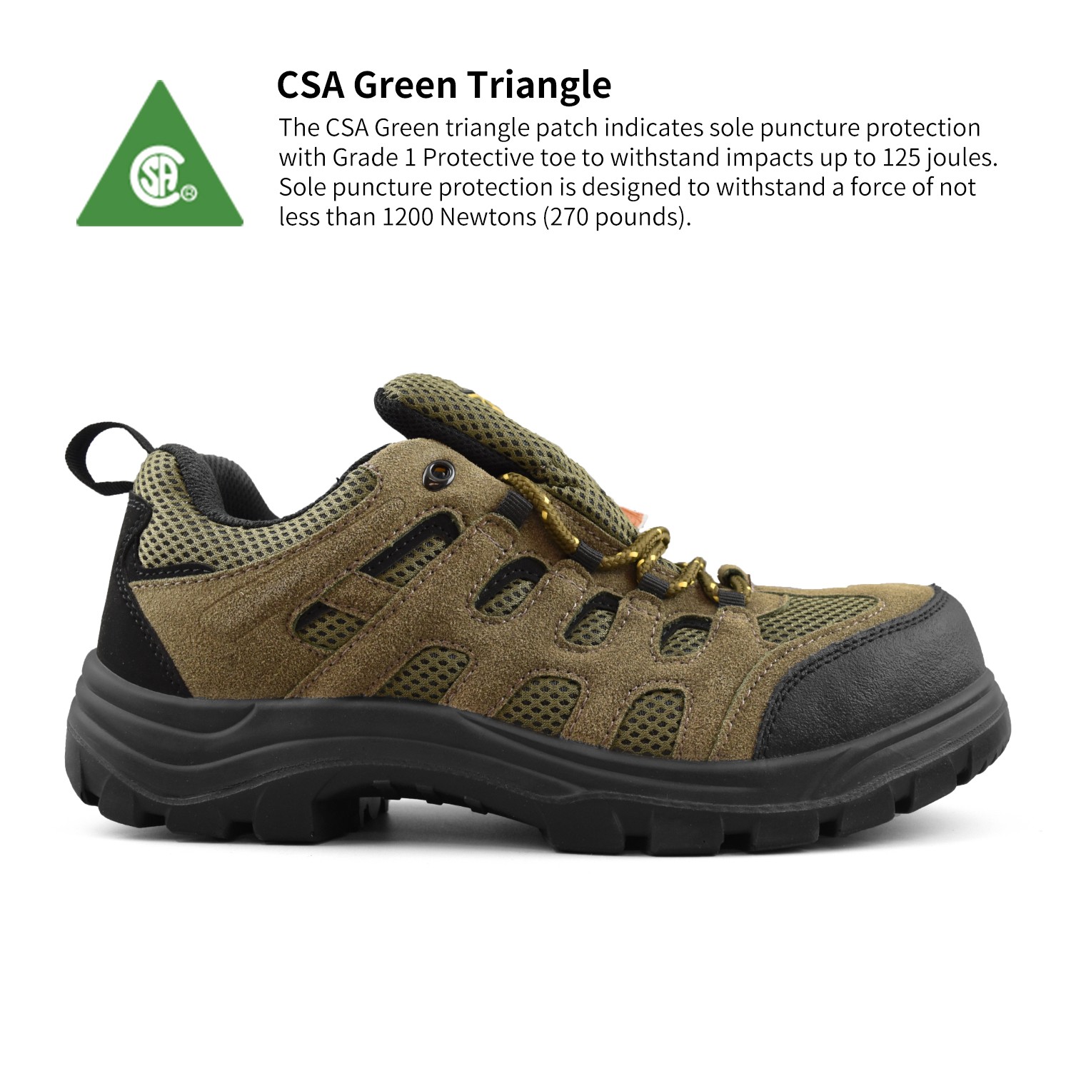 csa approved footwear