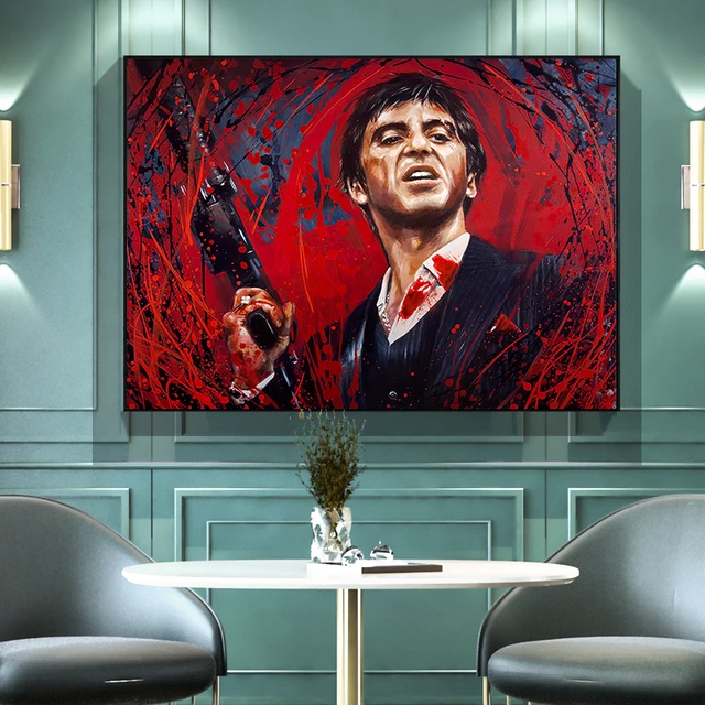 cuadro tony montana