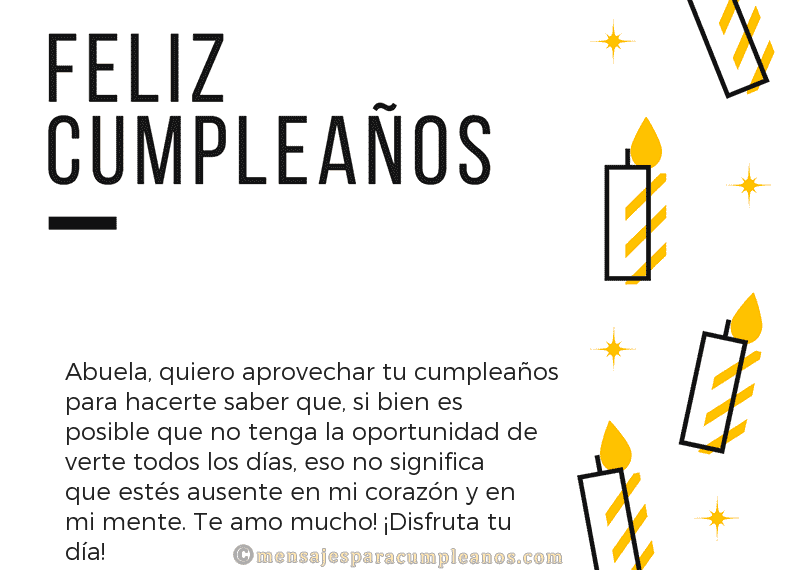 cumpleaños para mi abuelita