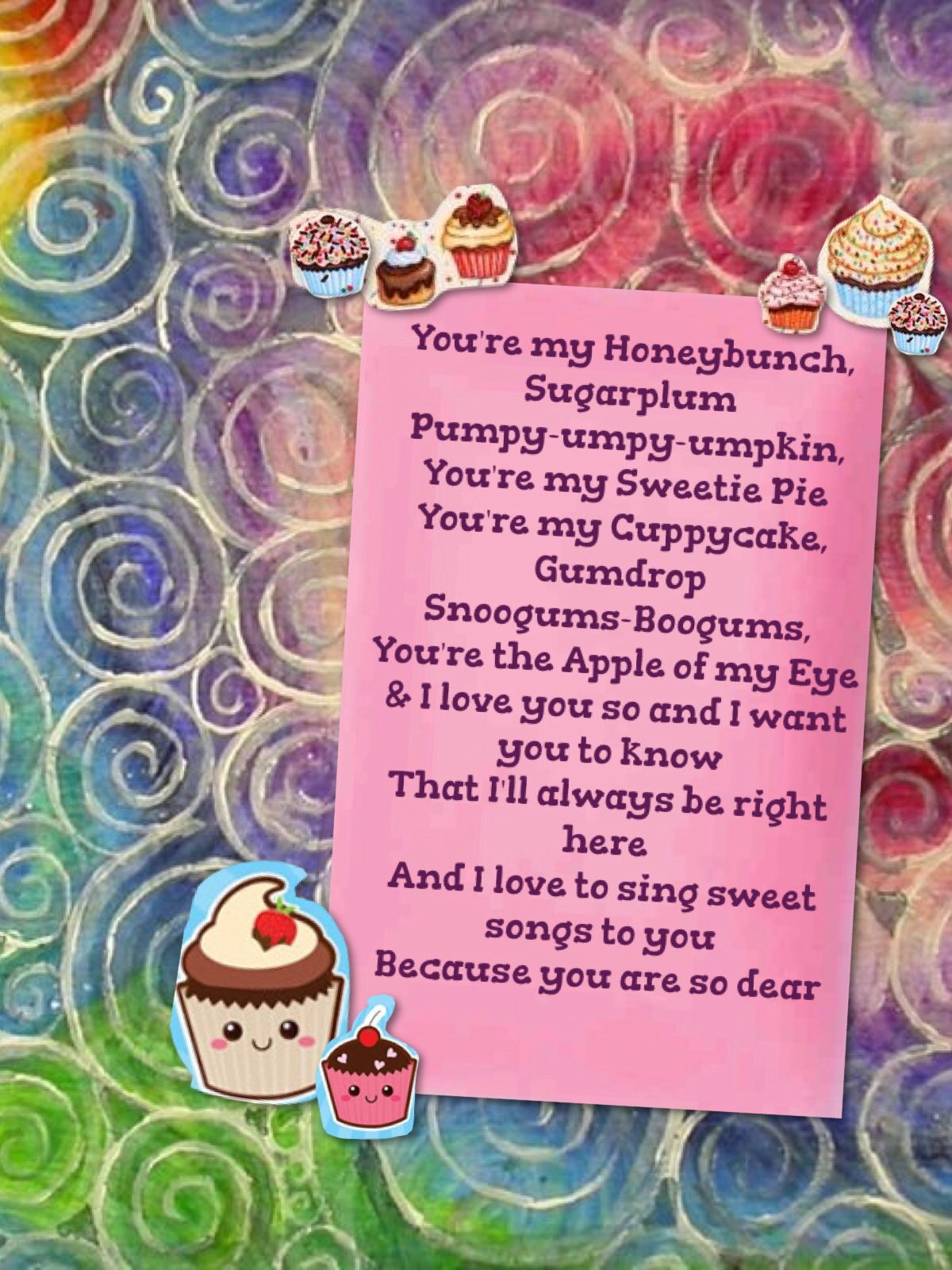 cuppycake song lyrics