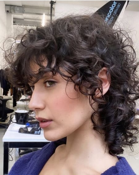 curly mullet