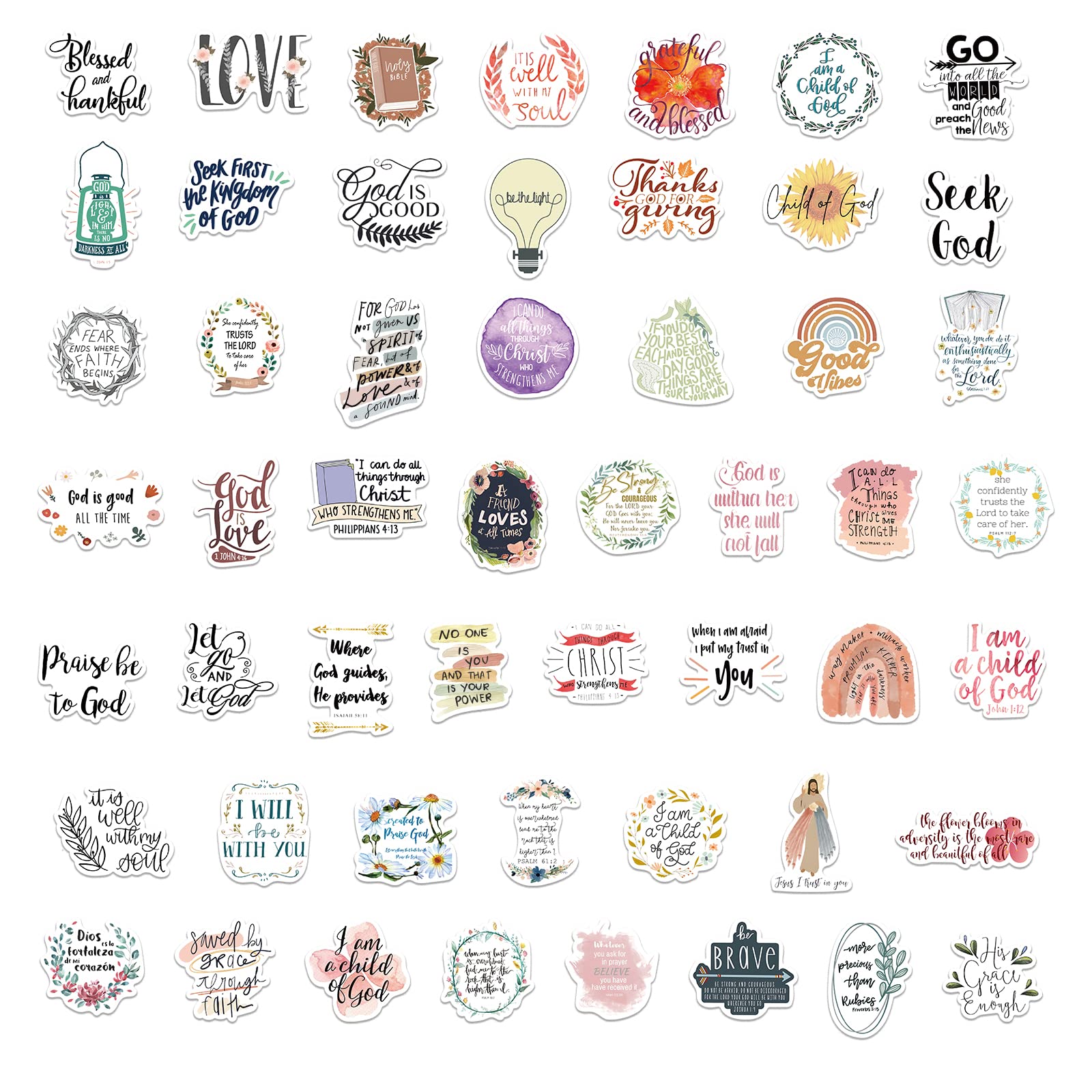 cute bible stickers