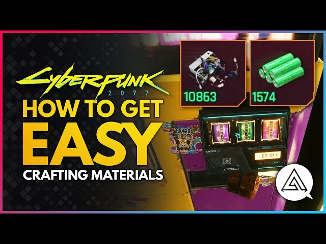 cyberpunk where to buy crafting components