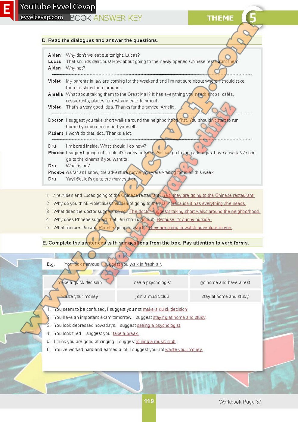 count me in 12 sınıf workbook cevapları