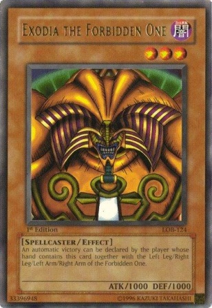 yugioh exodia türkçe