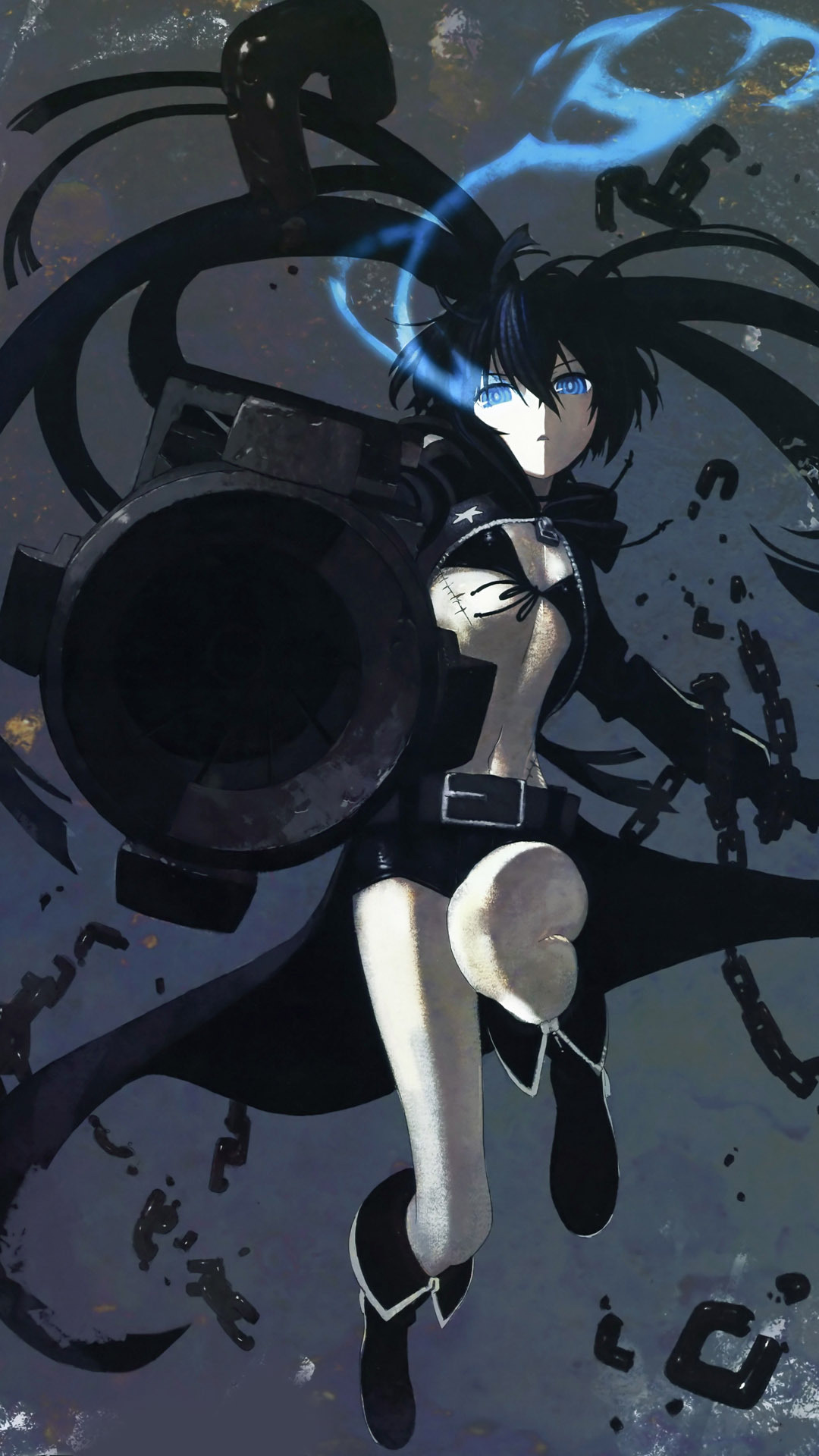 black rock shooter wallpaper iphone