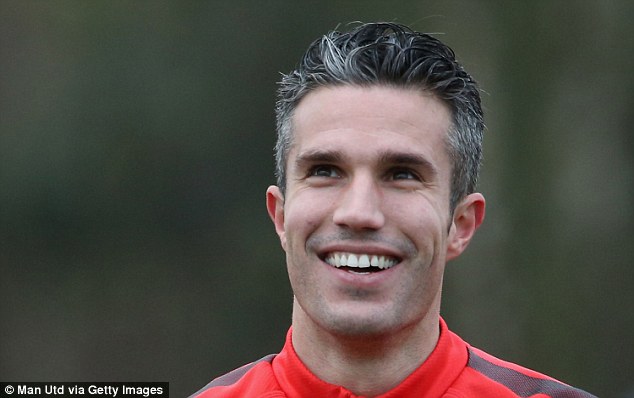 robin van persie grey hair