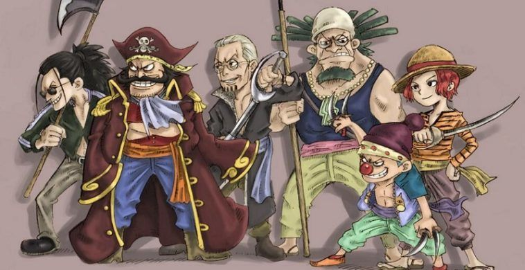 one piece gol d roger crew