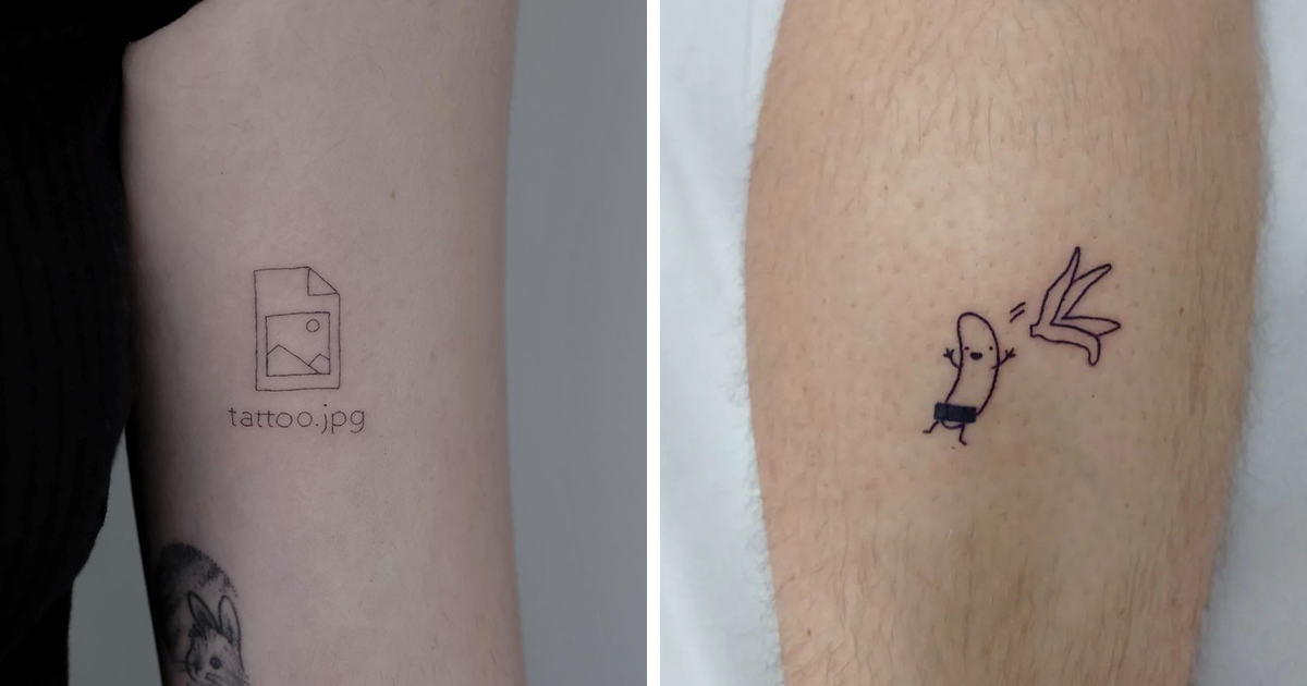 minimalist tattoo for men