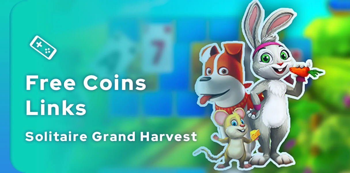 solitaire grand harvest free coins links