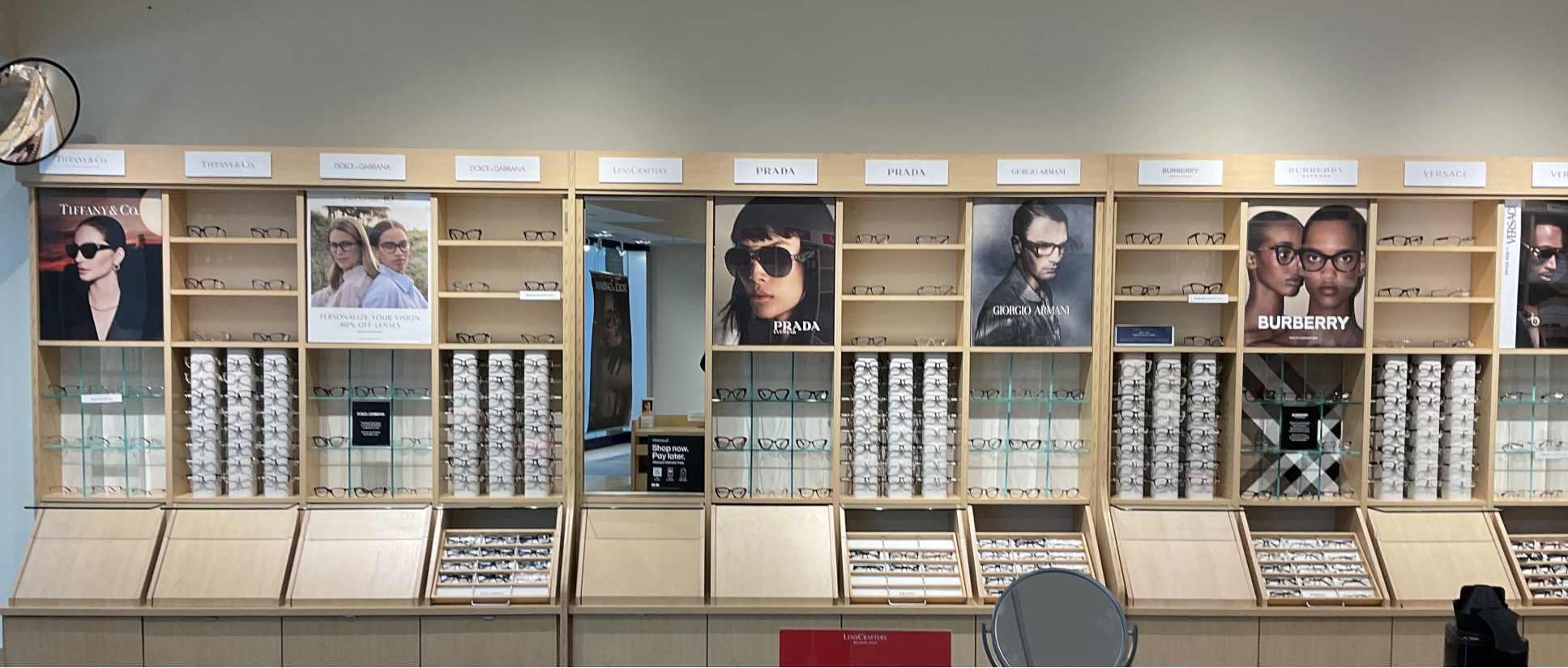 lenscrafters evansville in