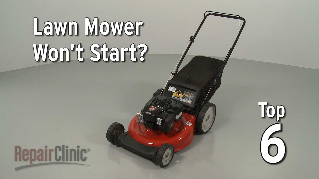 craftsman mower not starting