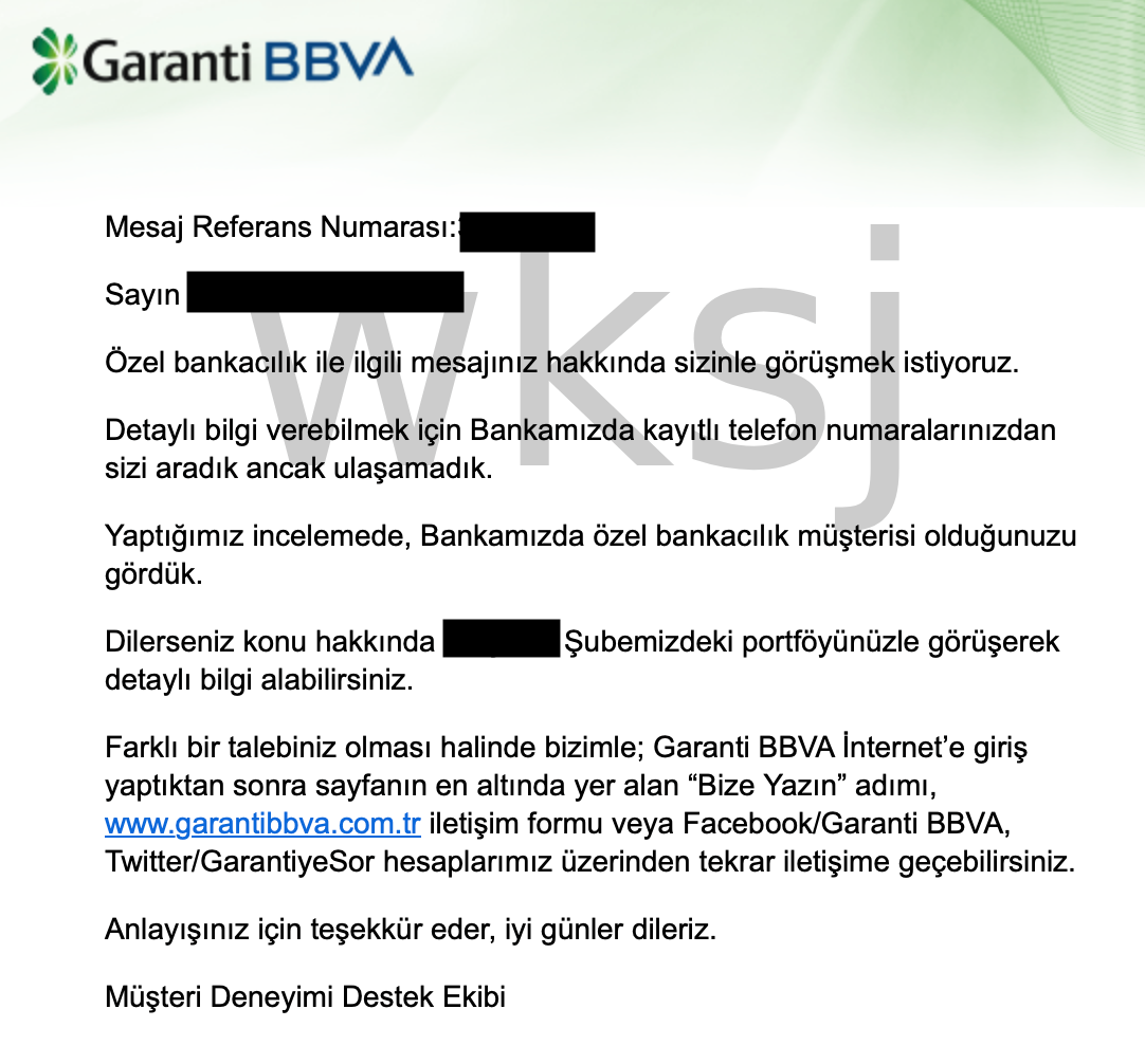 garanti limit arttırma olumsuz