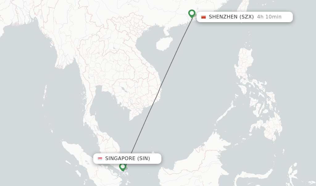 direct flights to shenzhen