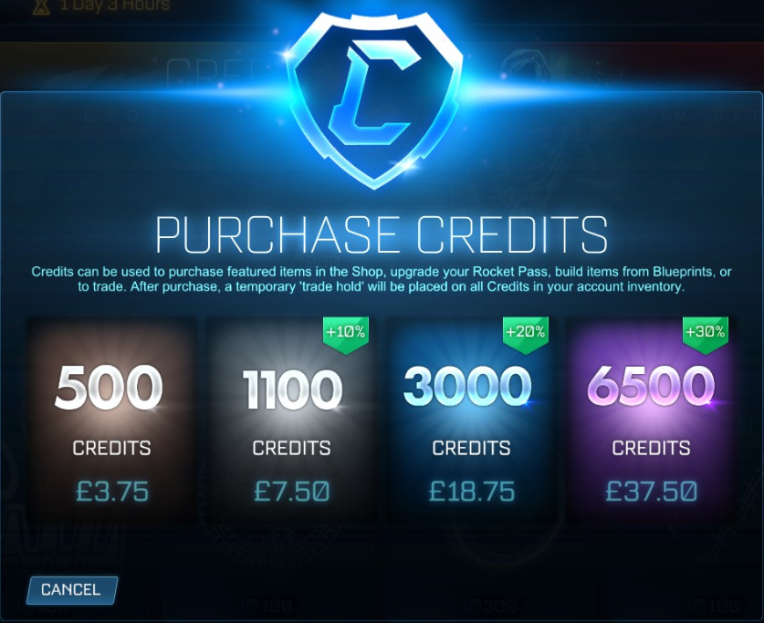 pc rl prices