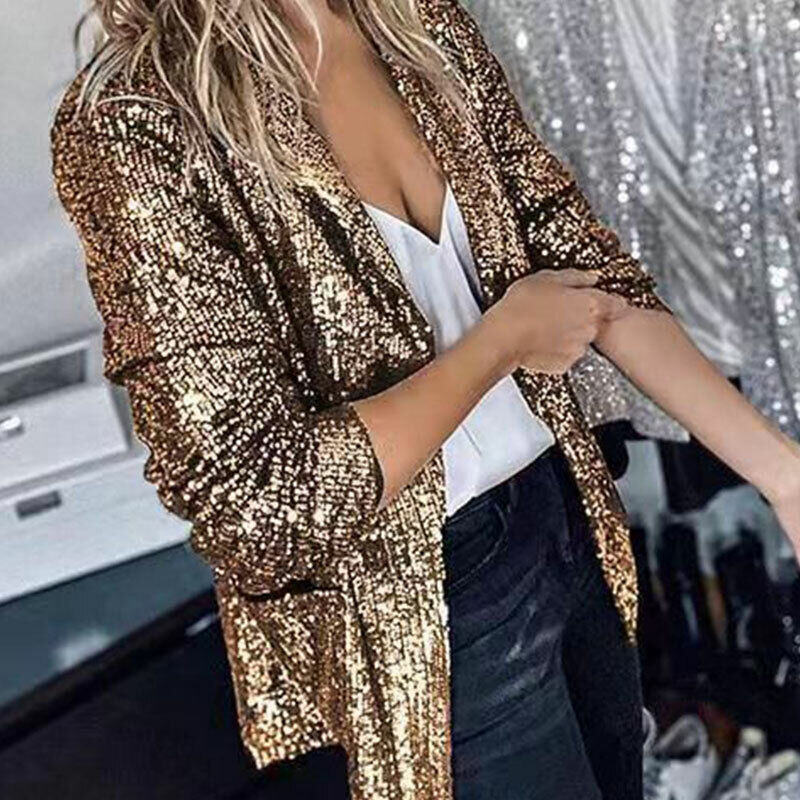 sparkly blazer womens