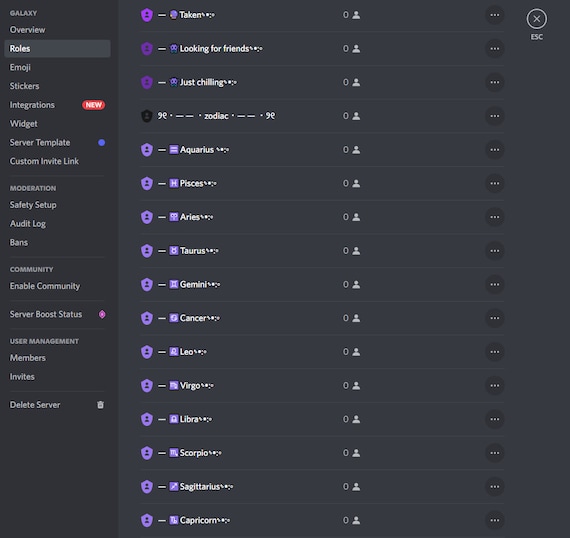 gaming discord templates