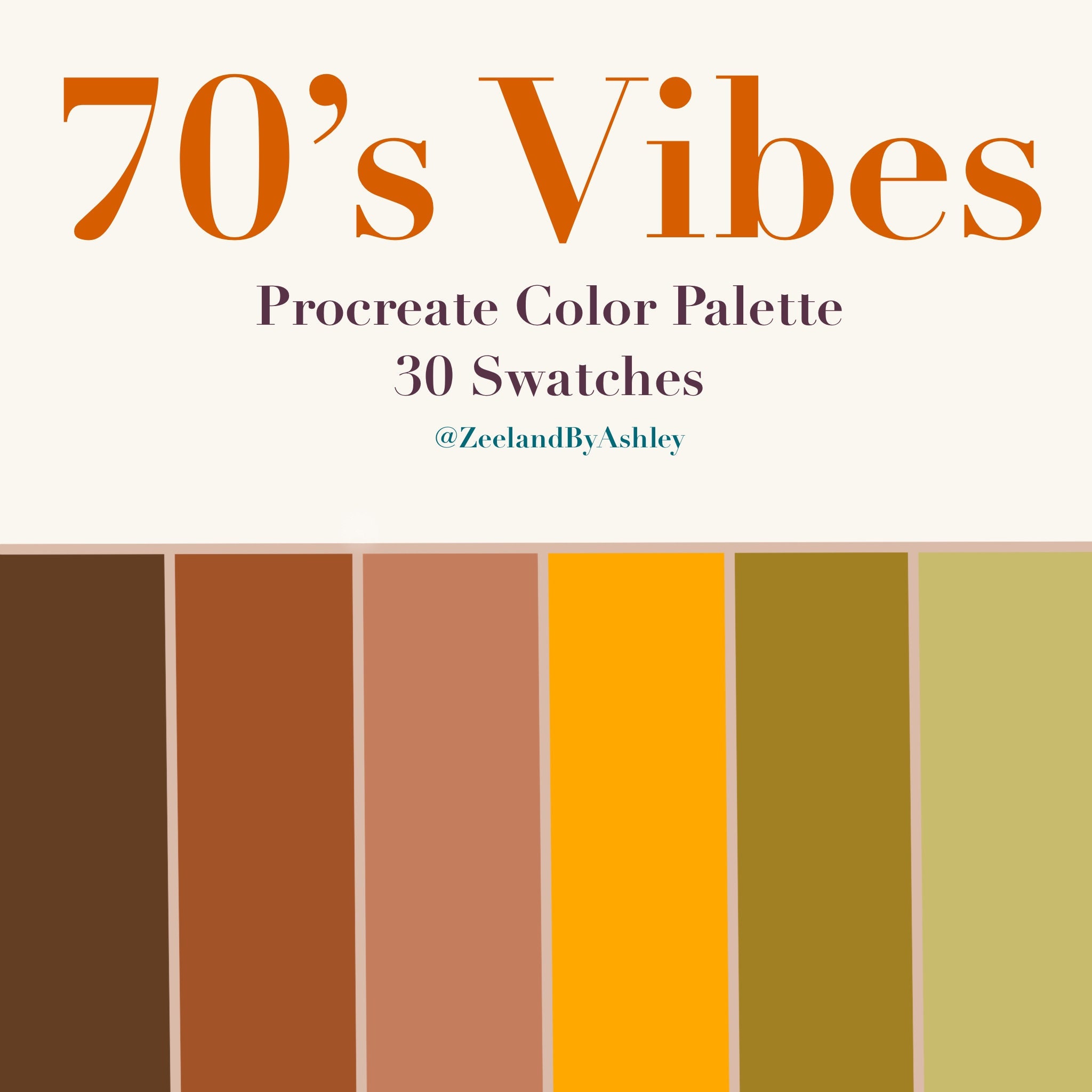 1970s color palette