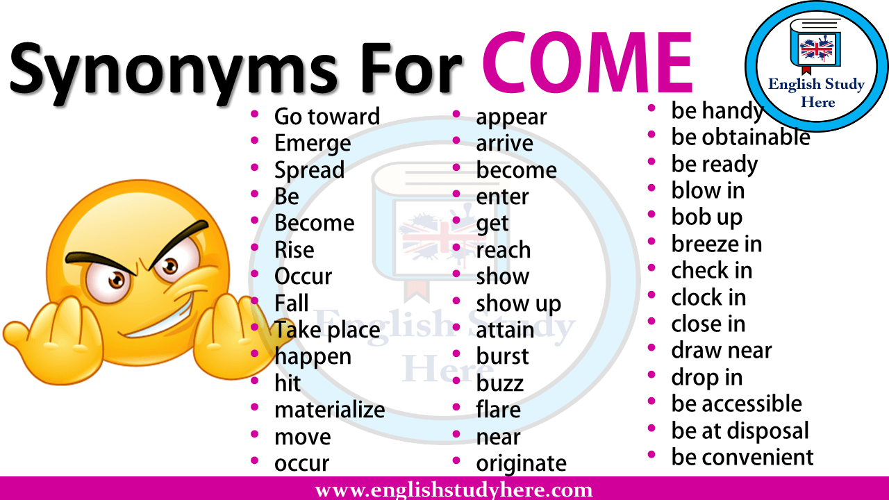come after synonym
