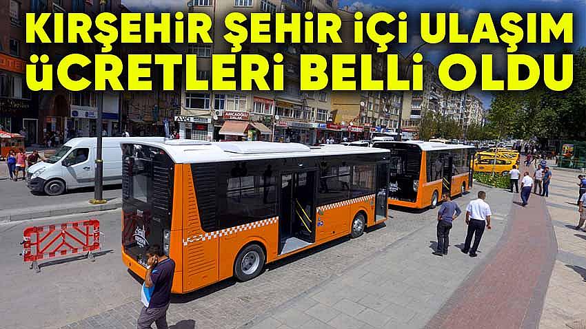 kırşehir şehir içi otobüs