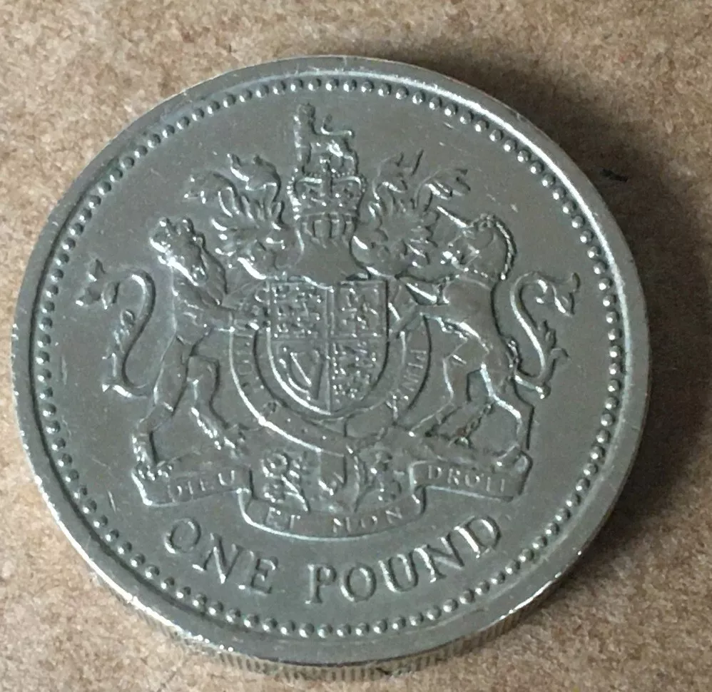 1983 british pound coin