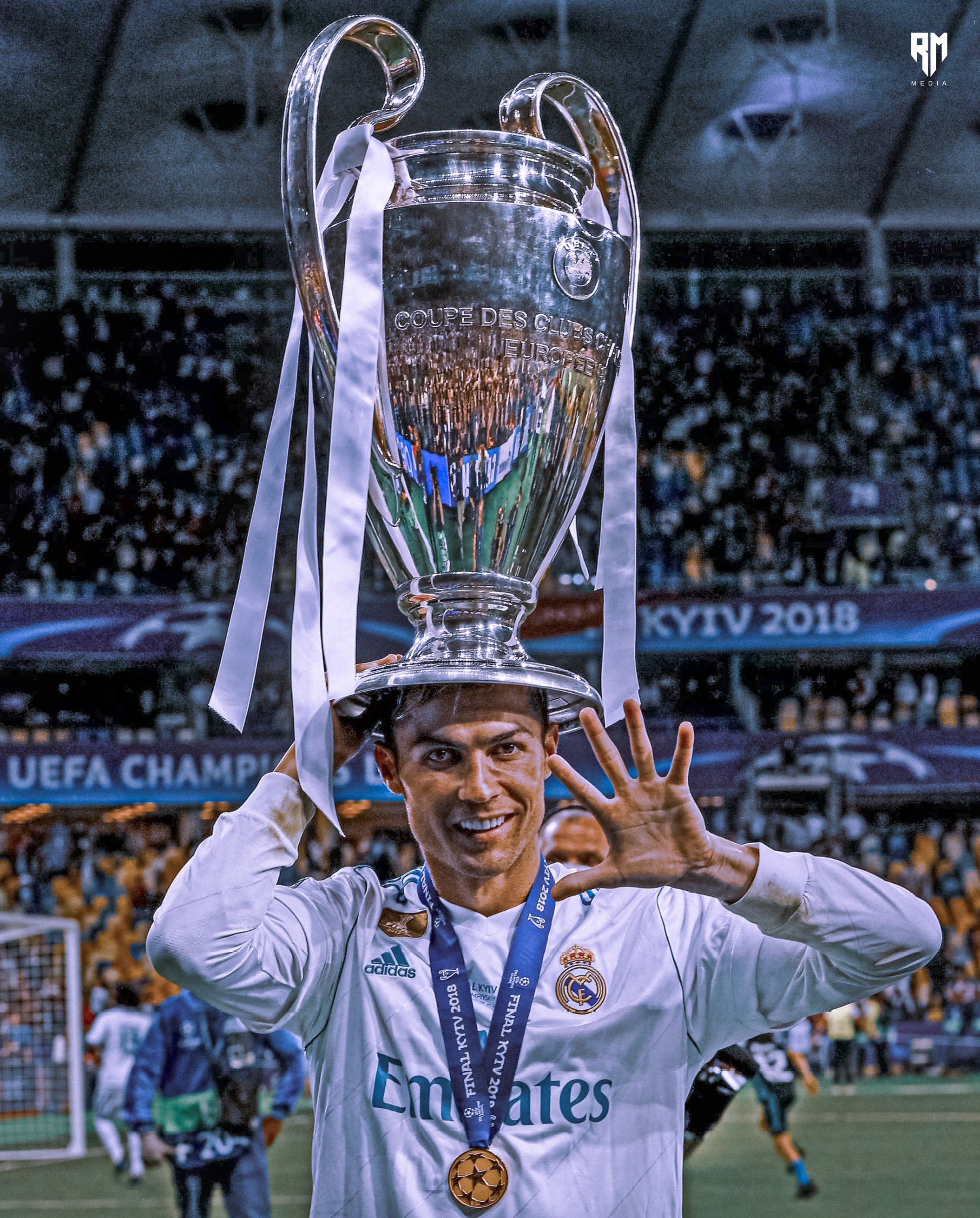 ronaldo champions league titles