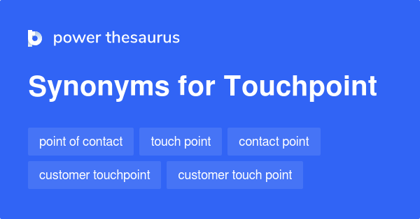 touchpoint synonym