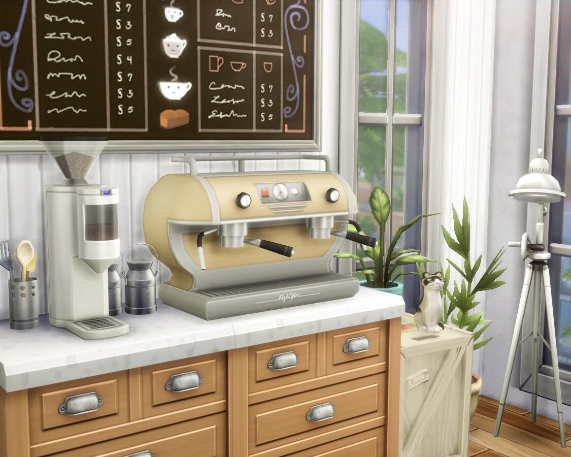 sims 4 espresso machine