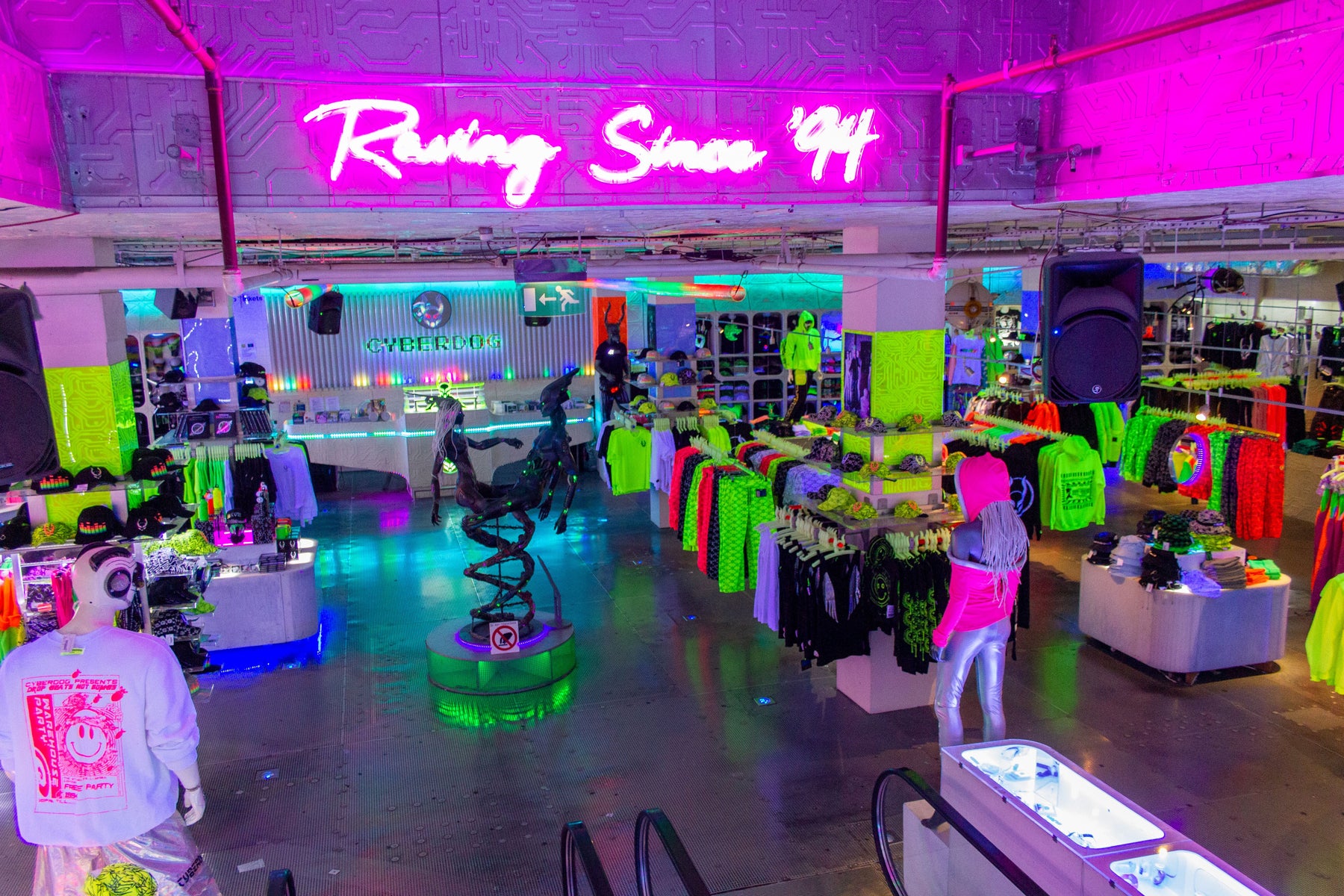 rave shop in camden