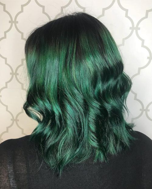 hair color 2020 green