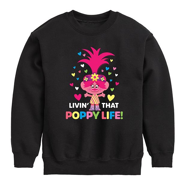 trolls poppy sweatshirt