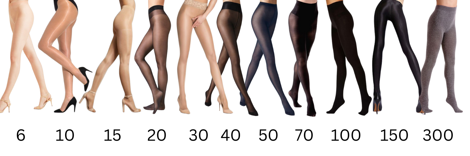 tights denier chart