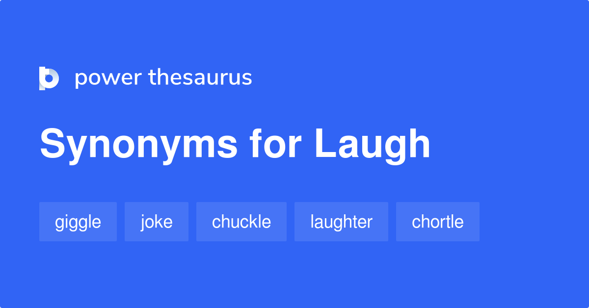 laugh thesaurus