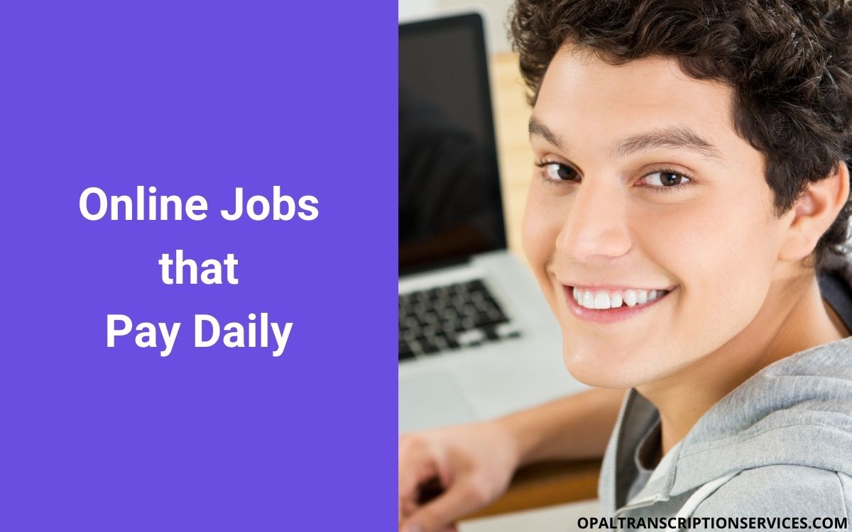 daily pay jobs