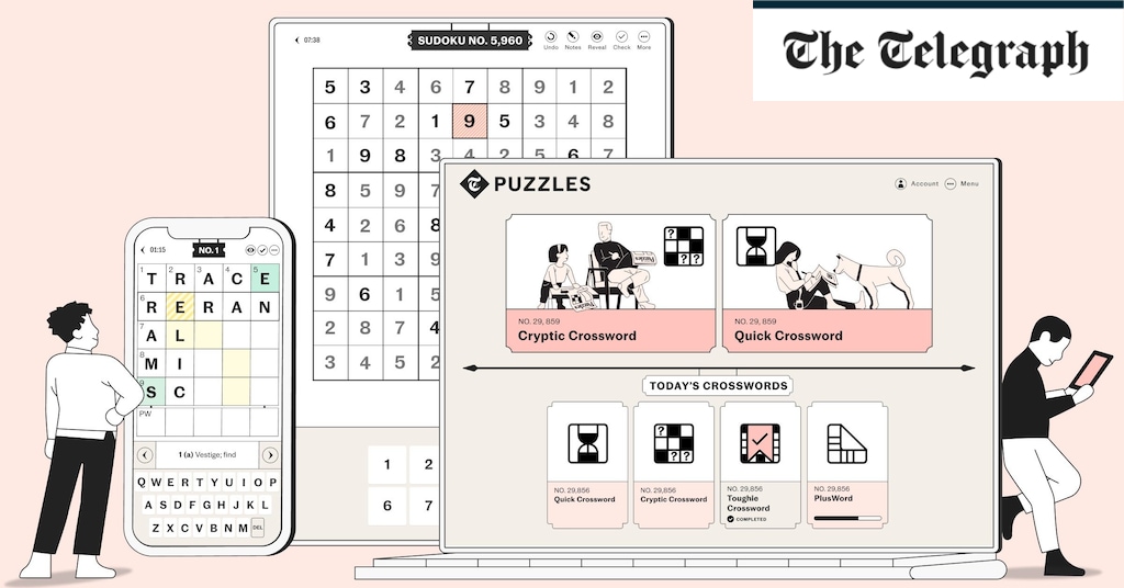 daily telegraph puzzles app